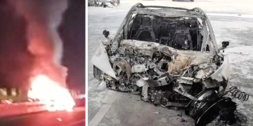 I mars inträffade en tragisk elbilsolycka i Kina där tre personer omkom.