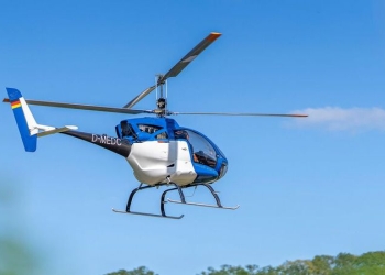 Ultralätta, autonoma helikoptrar ska bekämpa skogsbränder i framtiden. BILD: Aider/Münchens tekniska högskola